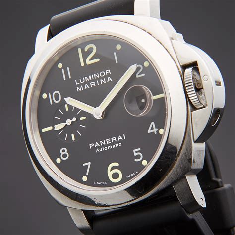 pre owned panerai luminor marina|luminor marina officine panerai price.